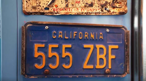 Photo of license plates from video by RDNE Stock project.